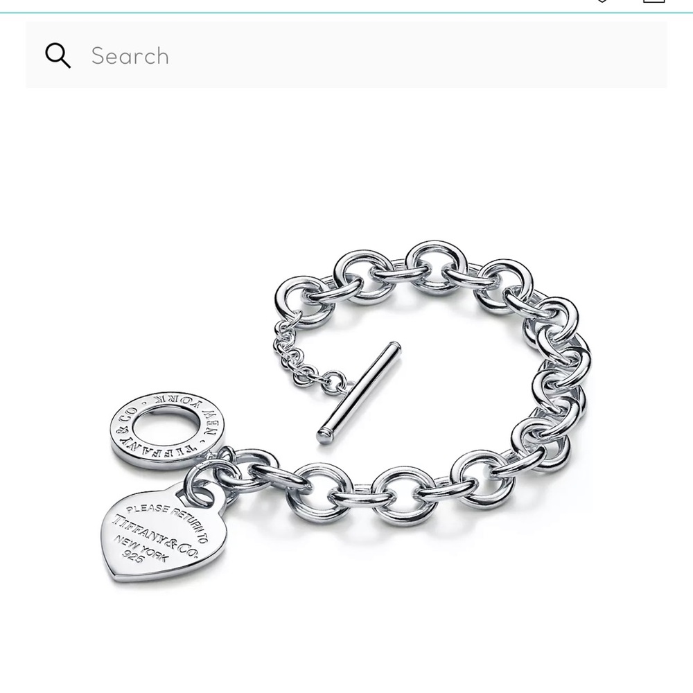 Return to Tiffany® Heart Tag Toggle Bracelet Silver - Picture 6 of 6